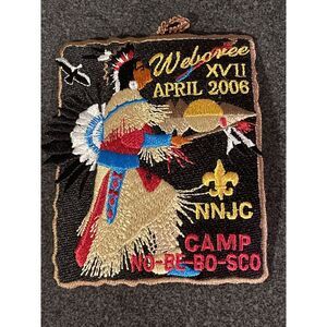 2006 No-Be-Bo-Sco Hardwick NJ Weboree Patch Boy Scouts BSA Camp Rare NNJC